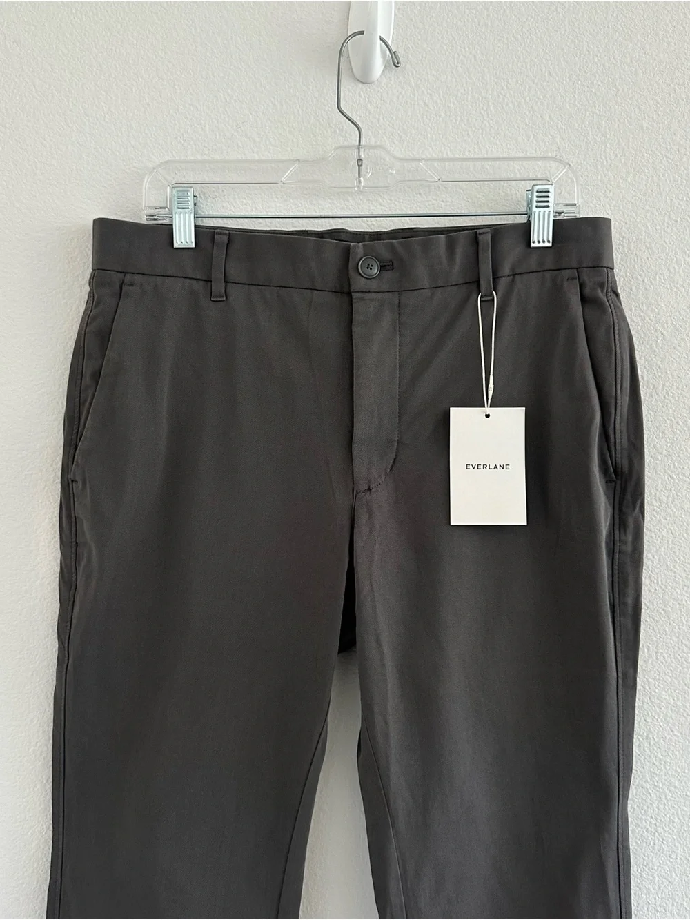 Everlane The Performance Chino‎ Pant Slim in Slate Grey Size: 33x30, NWT